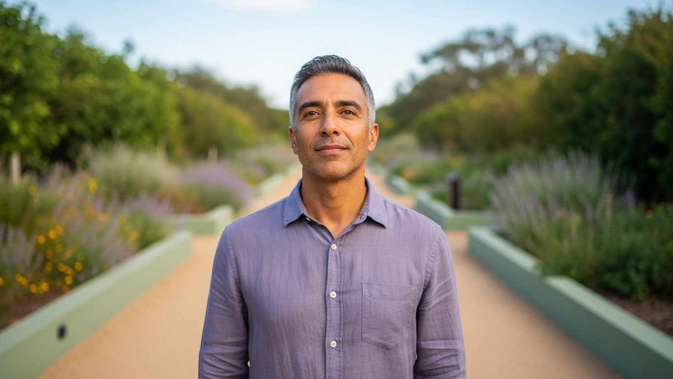 Boundaries for overthinking: Walking a clear path with calm intention.