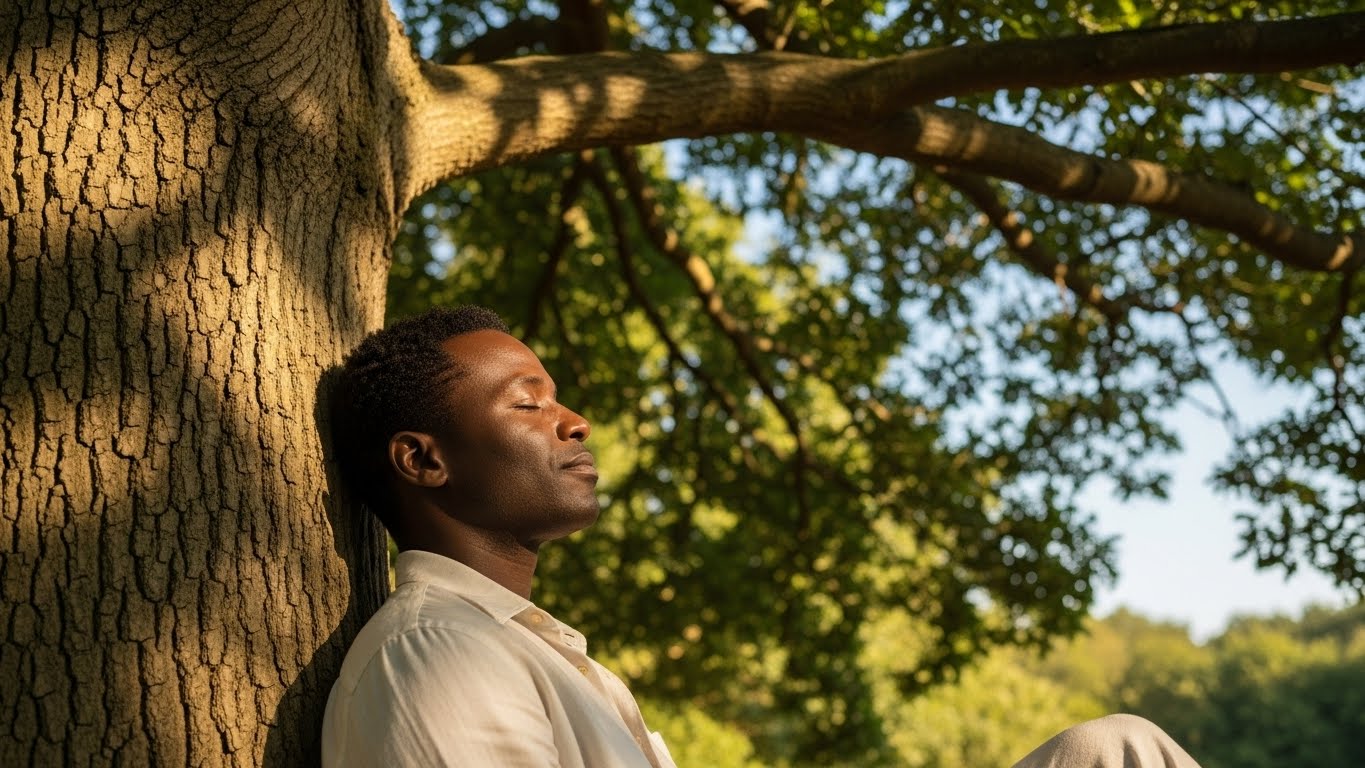 Quiet your mind: Finding stillness in a peaceful window nook.