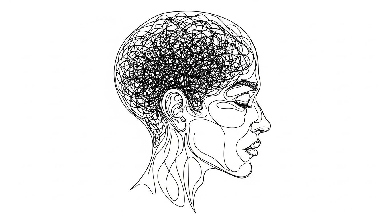 sleep for mental peace: A cozy, minimalist bedroom at twilight with soft lighting and an inviting bed.