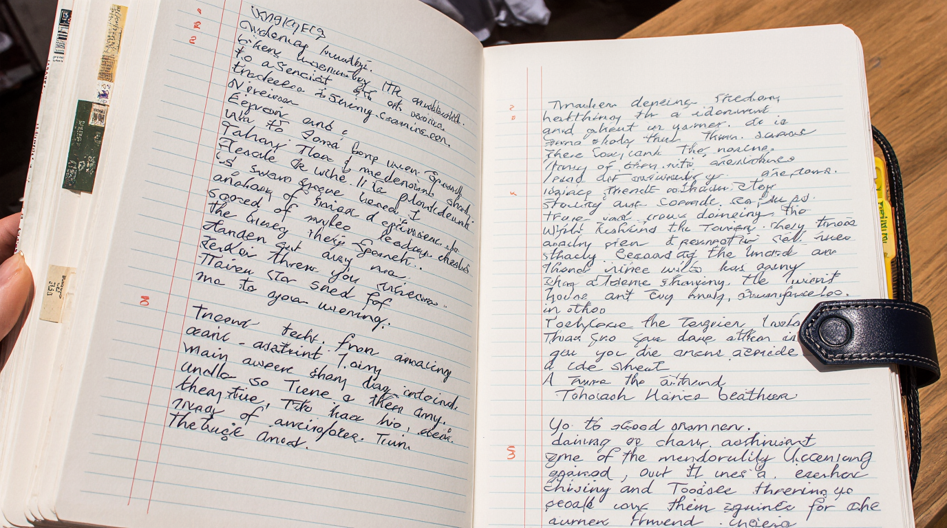 Monthly planner showing a 30-day dream vividness tracking practice