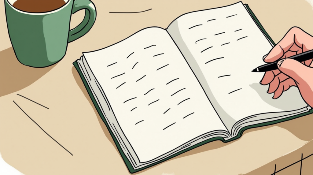 journal prompts to quiet anxious thoughts